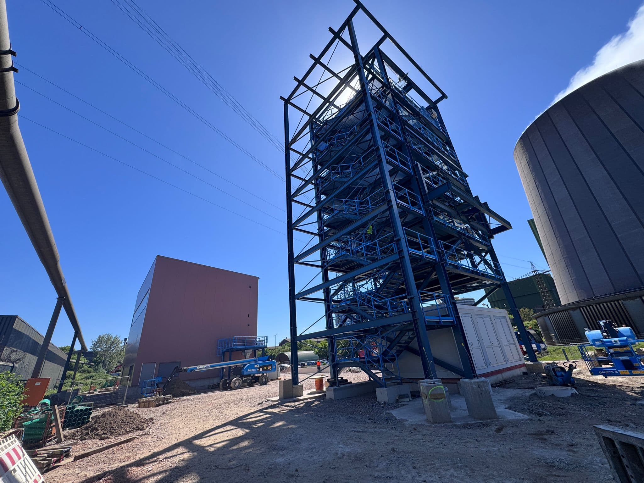 Industrial construction project environment